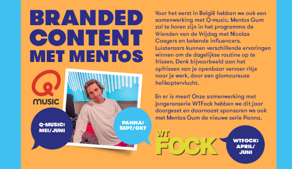 Branded Content met Mentos